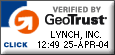GeoTrustトゥルービジネスIDスマートシール